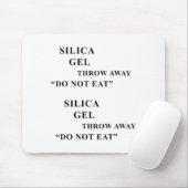Desiccant Silica Gel Throw Away Do Not Eat Funny I マウスパッド (マウス)