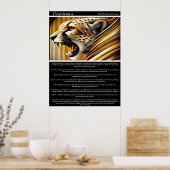 Desiderataはあなたの内なる強さを解放する ポスター (キッチン)