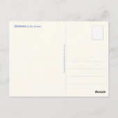 Desiderataはがき ポストカード (裏面)