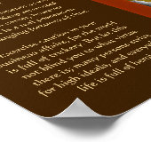 DESIDERATAウォーターホールポスター ポスター (角)