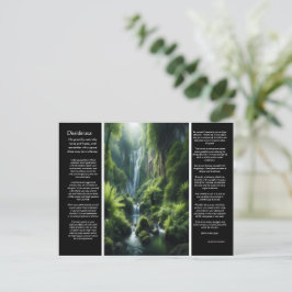 DESIDERATAエメラルド秋：平和な撤退 ポストカード