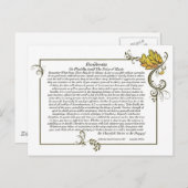 DESIDERATAカードバイマックス・アーマン – 紅葉 ポストカード (正面/裏面)