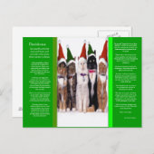 DESIDERATAクリスマスキャスターズ シーズンポストカード (正面/裏面)