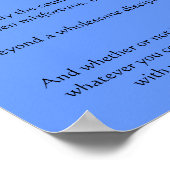 Desiderataシャーク・ジャンピング・ポスター ポスター (角)