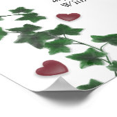 Desiderataポスターアイビーハート ポスター (角)