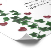 Desiderataポスターアイビーハート ポスター (角)