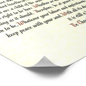 DESIDERATAポスターby Max Ehrmann - Romanesque ポスター (角)