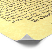 DESIDERATAポスターMax Ehrmann – 中世の書道 ポスター (角)