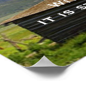 DESIDERATAマウンテンキャビンのポスター ポスター (角)