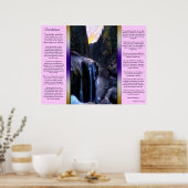 Desiderata小さな滝のポスター ポスター (キッチン)