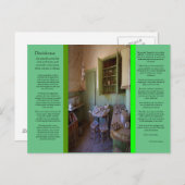 DESIDERATA幽霊ルーム葉書 ポストカード (正面/裏面)