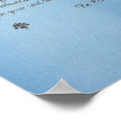 DESIDERATA慎重な雲 ポスター (角)