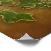 Desiderata散文の大きなツタの羊毛 ポスター (角)