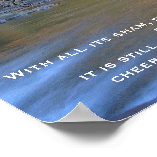 DESIDERATA洞窟ポスター ポスター (角)