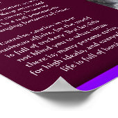 DESIDERATA滝ポスター13 ポスター (角)