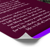 DESIDERATA滝ポスター2 ポスター (角)