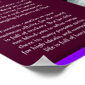 DESIDERATA滝ポスター8 ポスター (角)