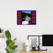 DESIDERATA滝ポスター8 ポスター (ホームオフィス)