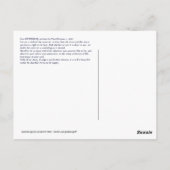 DESIDERATA色あせた《植物》アスペン葉書 ポストカード (裏面)