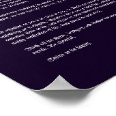 Desiderata詩 – カニパルサー時間消滅 ポスター (角)