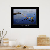 Desiderata詩 – ノイズと急ぎギャラリースタイル ポスター (キッチン)