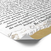 DESIDERATA詩=Max Ehrmann=卒業スクロール ポスター (角)