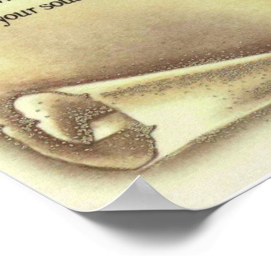 Desiderata詩by Max Ehrmannアンティーク ポスター (角)