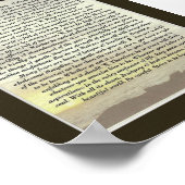 DESIDERATA詩by Max Ehrmann ポスター (角)