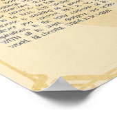 Desiderata詩by Max Ehrmann Poster ポスター (角)