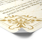 Desiderata詩by Max Ehrmann Poster ポスター (角)