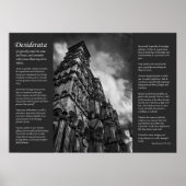 Desiderata – ゴシック様式のロイヤリティと聖職者 ポスター (正面)