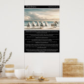 Desiderata：サンセットショアの馬 ポスター (キッチン)