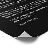 Desiderata – タウロスのカニ星雲 ポスター (角)