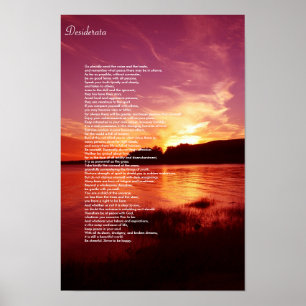 Desiderata ポスター