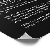 Desiderata – レッドスーパージャイアントスターV838モノセロティス ポスター (角)