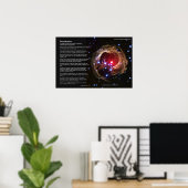 Desiderata – レッドスーパージャイアントスターV838モノセロティス ポスター (ホームオフィス)