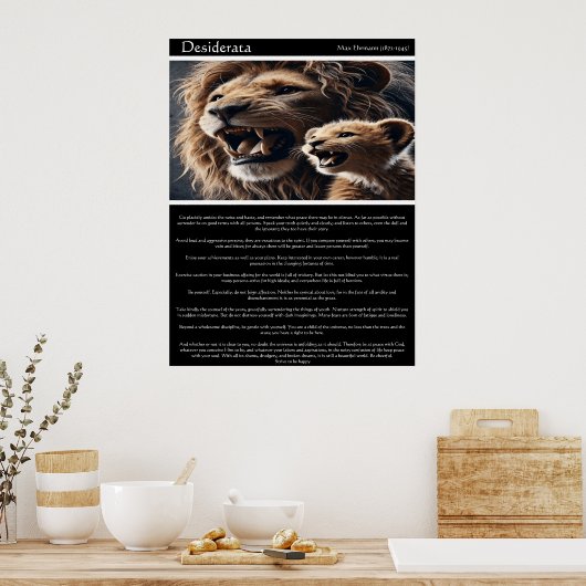 Desiderata：ロアの絆 ポスター (キッチン)