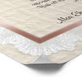 Desiderata "希望物"バラとユリ ポスター (角)