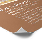 Desiderata – 旧世界地図， 1794 ポスター (角)