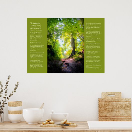 Desiderata – 最後の上昇 ポスター (キッチン)