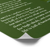 Desiderata – 男の子と春ポシー、庭像 ポスター (角)