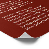 Desiderata、聖ジョージ、ドラゴンのステンドグラスの窓 ポスター (角)