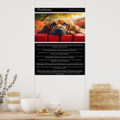 Desiderata：赤いフェンスの聖域 ポスター (キッチン)