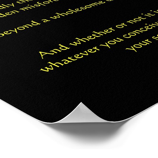 Desiderata bald eagle 1ポスター ポスター (角)