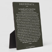 Desiderata Blackboardチョークアート フォトプラーク (側面)
