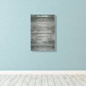 Desiderata "Desired Things"感動的プリント キャンバスプリント (インサイチュ (ウッドフロア))