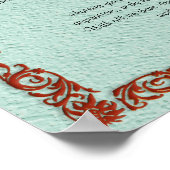 Desiderata "desired things"、散文 ポスター (角)