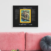 DESIDERATA Galago Canvas Print キャンバスプリント (インサイチュ (リビング))