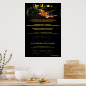 Desiderata Hummingbirdポスター1a ポスター (キッチン)
