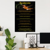 Desiderata Hummingbirdポスター1a ポスター (ホームオフィス)